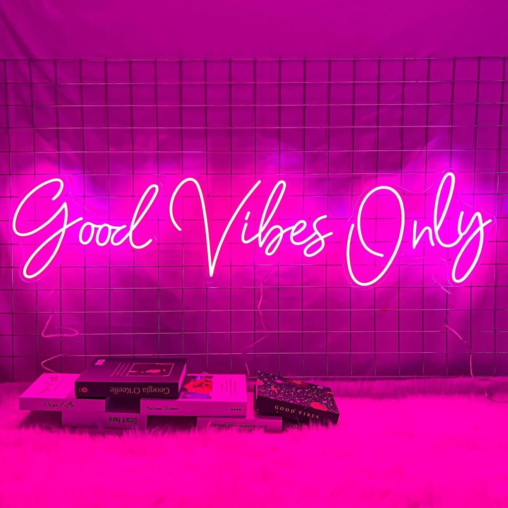 Pink Neon Wall Sign for Bedroom 2026
