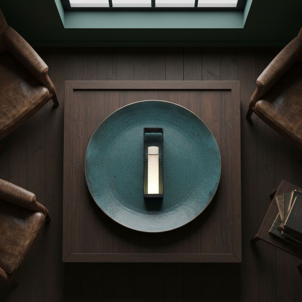Modern metal corner floor lamp with waterproof housing in neutral finish, displaying warm white 3000K LED light — view 5a