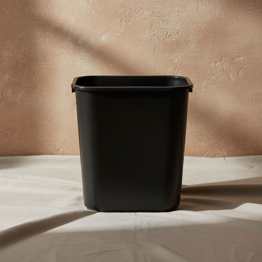 Black Office Wastebasket 7-Gallon: Honest Review